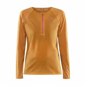 Product detail of Craft W PRO Trail Wind LS oranžová