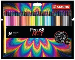 Product detail of Fixa STABILO Pen 68 sada 30 ks v kartonovém pouzdru &quot;ARTY&quot;