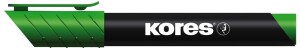 Product detail of Kores K-MARKER Permanentní popisovač, kulatý hrot 3 mm, zelený