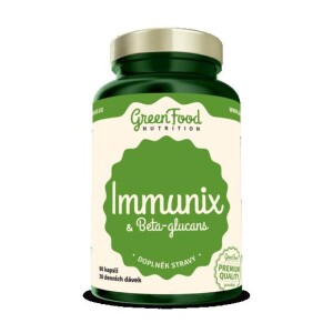 Product detail of GreenFood Immunix Beta-glucans 90 kapslí