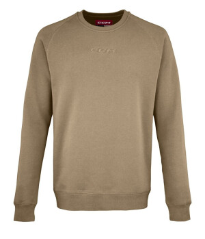 Product detail of Pánská mikina CCM Core Fleece Crew Sand XL