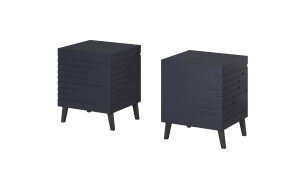 Product detail of Artcam Noční stolek NOVA | 2ks Barva: tmavě modrá