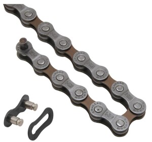 Product detail of SHIMANO Řetěz SH CNHG40 šedý balený +spojka 8k