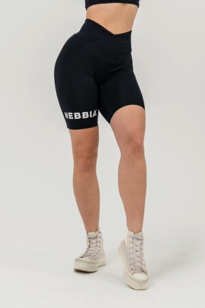 Product detail of Nebbia Leginové šortky s vysokým pasem SNATCHED 614 black