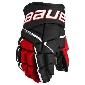 Product detail of Hokejové rukavice Bauer Supreme MACH Black/Red Junior 10 palců