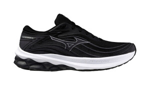Product detail of Pánská běžecká obuv Mizuno  Wave Skyrise 5 Black/White/Cayenne  UK 9,5
