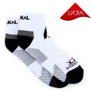 Product detail of Ponožky Karakal  Socks X2+ Men Trainer White/Black-41-47
