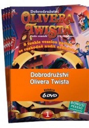 Product detail of Dobrodružství Olivera Twista 1 - 6 / kolekce 6 DVD - Charles Dickens
