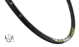 Product detail of REMERX Ráfek XCO RIO 622x17 32děr, černý