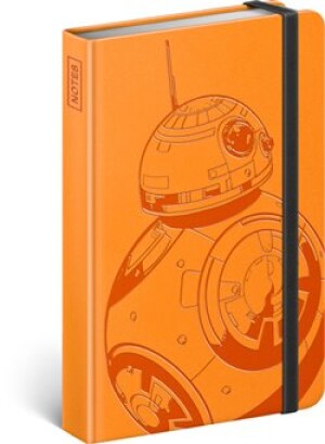 Product detail of Grooters Blok Star Wars BB 8, linkovaný, 10,5 x 15,8 cm