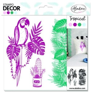 Product detail of Razítka Stampo Decor - Tropical