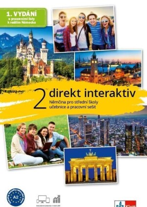 Product detail of Direkt interaktiv 2 (A2) – učebnice s prac. sešitem + MP3/Videa ke stažení + žák. licence (18 měsíců)