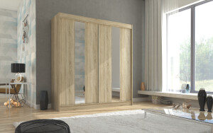 Product detail of ArtAdrk Šatní skříň BALTON | 200 cm Barva: dub sonoma