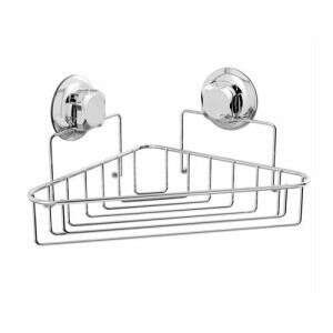 Product detail of Compactor Rohová polička do koupelny bez vrtání Bestlock systém, chrom