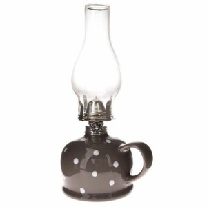 Product detail of Petrolejová lampa Puntík, 14,7 x 28 x 11 cm, šedá