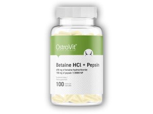 Product detail of Ostrovit Betaine HCL + pepsin 100 kapslí