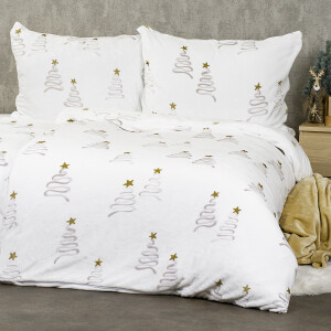 Product detail of 4Home Povlečení mikroflanel Christmas tree, 160 x 200 cm, 70 x 80 cm
