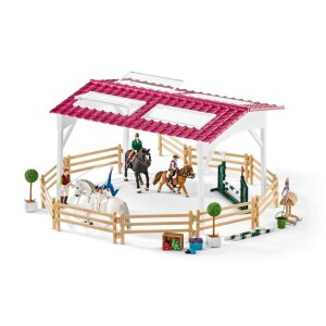 Product detail of Schleich 42389 Jezdecká škola s jezdci a koňmi