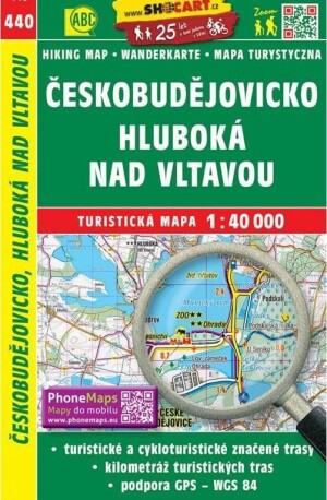 Product detail of SC 440 Českobudějovicko, Hluboká nad Vltavou 1:40 000