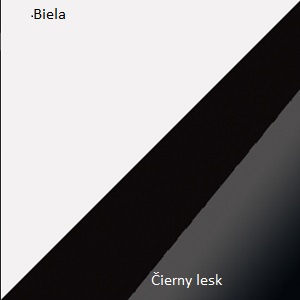 Product detail of ArtCross Obývací stěna KING | 3 Barva: Bílá / černý lesk