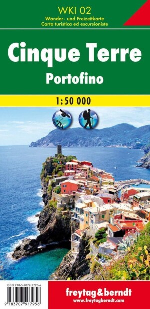 Product detail of WKI 02 Cinque Terre 1:50 000 / turistická mapa