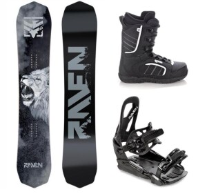 Product detail of Raven Lion pánský snowboard + Raven S230 Black vázání + Raven Target obuv