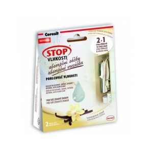 Product detail of Ceresit STOP VLHKOSTI absorpční sáčky komfortní vanilka (2x50g)