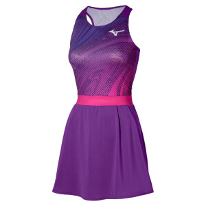 Product detail of Dámské šaty Mizuno  Charge Printed Dress Purple Magic S