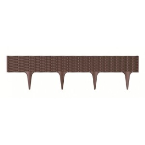 Product detail of Travní lem Rattan hnědá, 390 cm