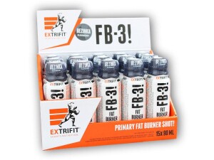 Product detail of Extrifit FB-3! Fat Burner Shot 15 x 90ml