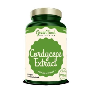 Product detail of GreenFood Cordyceps extract 90 kapslí