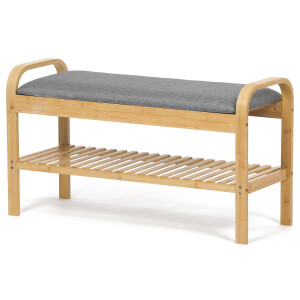 Product detail of Autronic DR-N1016 GREY2 Botník s taburetem, 91 x 51 x 34 cm