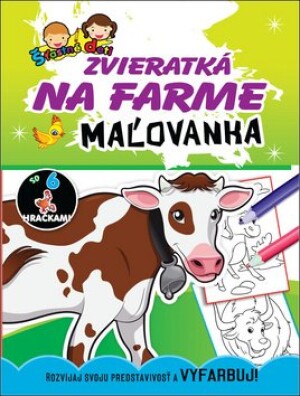 Product detail of Zvieratká na farme Zvířátka na farmě, maľovanka / omalovánka