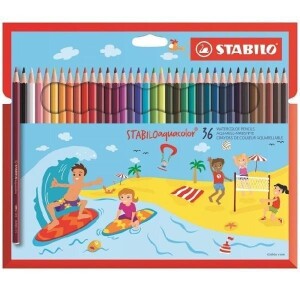 Product detail of Pastelky STABILO aquacolor, sada 36 ks v kartonovém pouzdru
