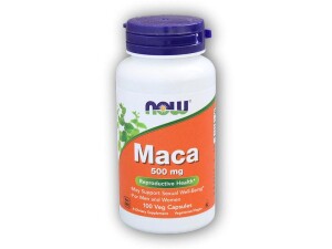 Product detail of NOW Foods Maca řeřicha peruánská 500mg 100 kapslí