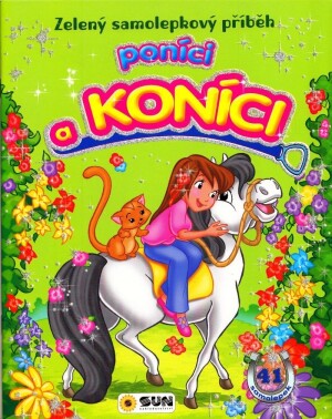 Product detail of Zelený samolepkový příběh - Poníci a koníci