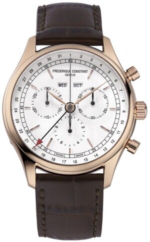 Product detail of Frederique Constant Classics Gents Chronograph Triple Calendar Quartz FC-296SW5B4