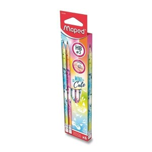 Product detail of Maped Tužka grafitová s pryží - Mini Cute 6 ks