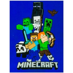 Product detail of Carbotex Dětská deka Minecraft Time to Mine, 100 x 140 cm