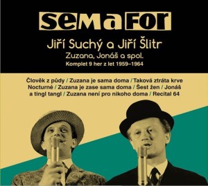 Product detail of Semafor Suchý Šlitr: Komplet 9 her z let 1959-1964 15 CD - Jiří Suchý