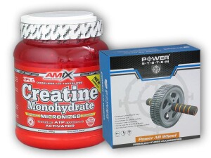 Product detail of Fitsport Creatine 500g + posilovací kolečko POWER