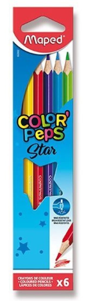 Product detail of Maped - Pastelky trojhranné Color´ Peps 6 ks