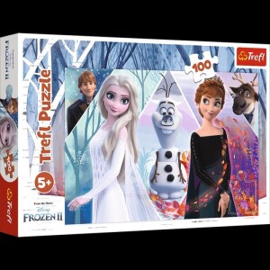 Product detail of Trefl Puzzle Frozen 2 - Začarovaná země / 100 dílků