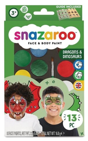 Product detail of Snazaroo Obličejové barvy sada/Drak, Dino