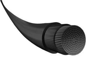 Product detail of Tenisový výplet Babolat  XCEL Black 1,30 mm (12 m)