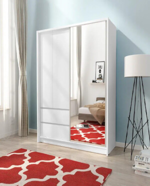 Product detail of ArtPS Šatní skříň RHEA 130 | bílá