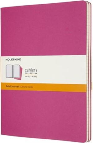 Product detail of Moleskine Sešity Cahier tmavě růžové B5 linkovaný