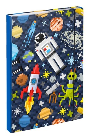 Product detail of Baagl Desky na školní sešity / Space Game A4