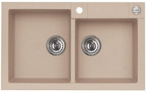 Product detail of Alveus Granitový dřez ROCK 90 Barva: Béžová