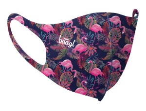 Product detail of BAAGL Antibakteriální rouška pro dospělé Flamingo